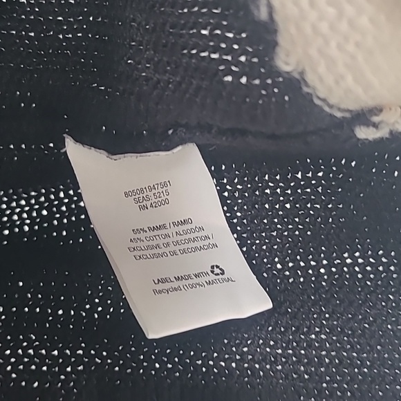 Grannycore Holiday editions knit Christmas sweater vest large Santa - Picture 7 of 8